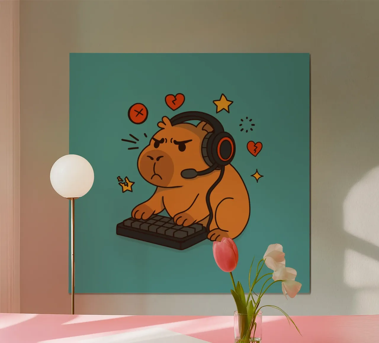 Capy, la rabbia del videogiocatore, si è dimesso poster da Loobs