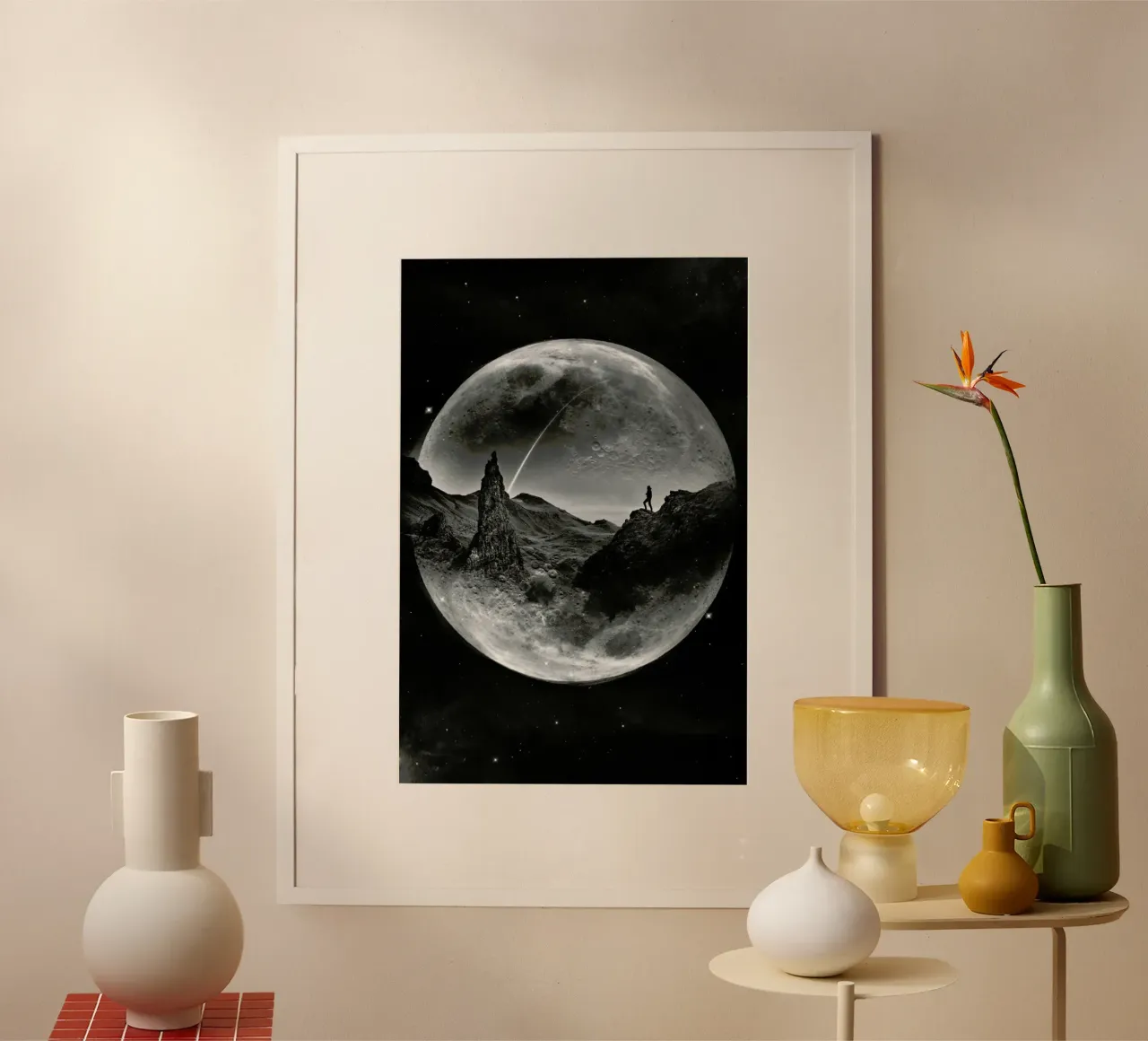 Bagliore di luna poster da Stoian Hitrov