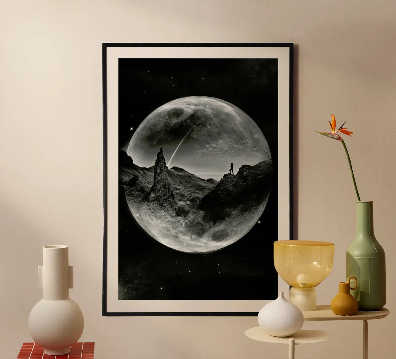 Bagliore di luna poster da Stoian Hitrov