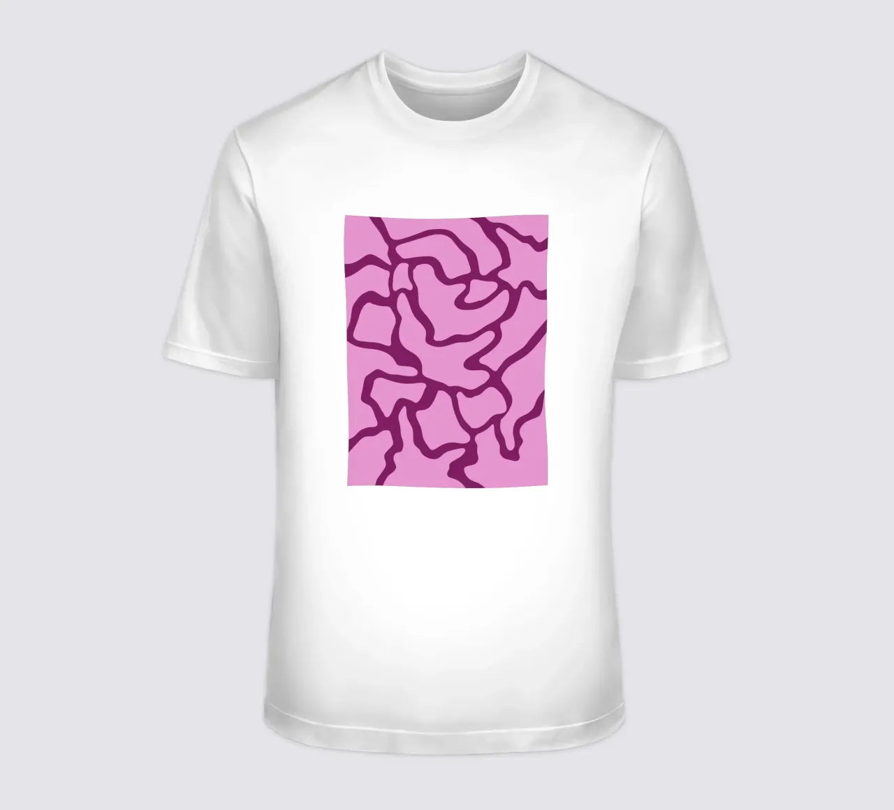 Minimalistisches abstraktes Motiv T-Shirt von MODERN NUANCE