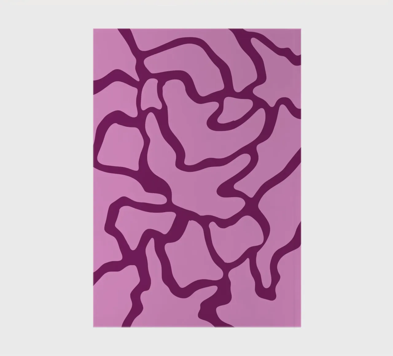 Minimalistisches abstraktes Motiv Notizbuch von MODERN NUANCE
