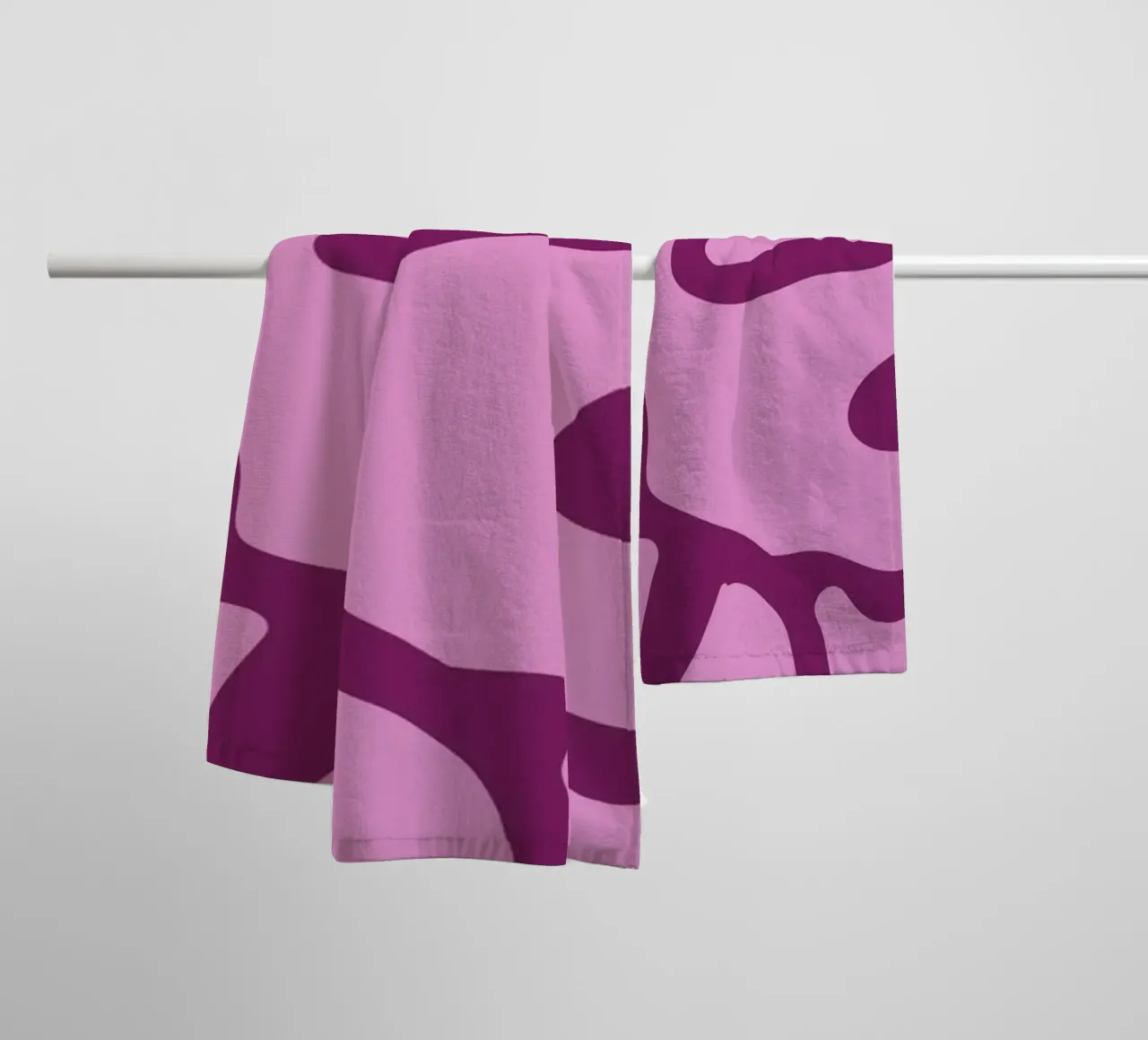 Minimalist Abstract Motif towel by MODERN NUANCE