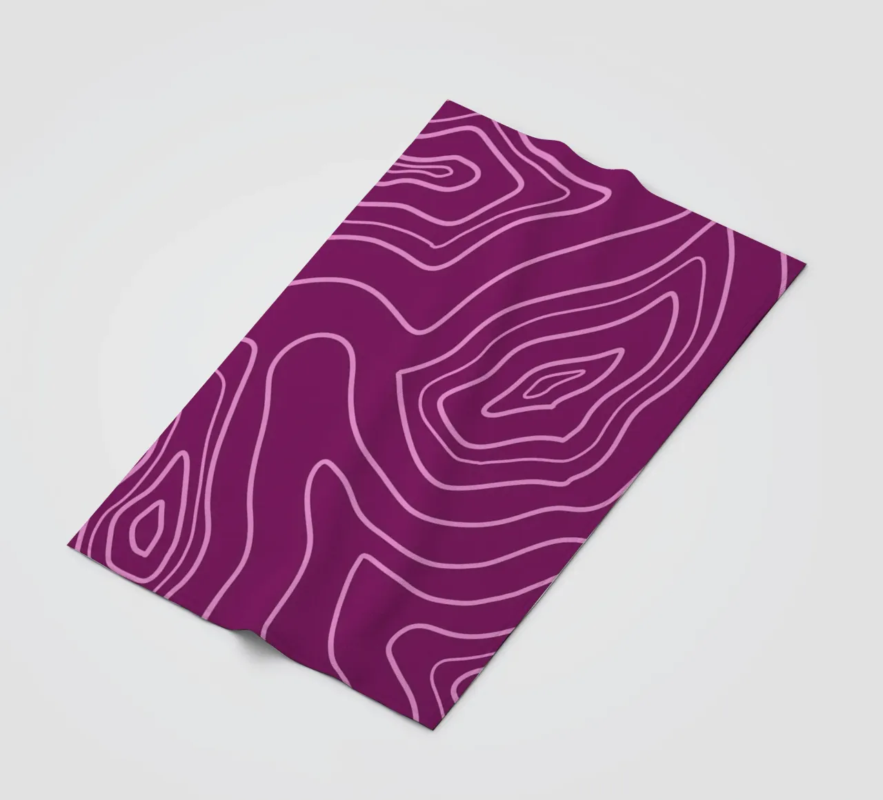 Minimalist Harmony Lines fleece blanket by MODERN NUANCE
