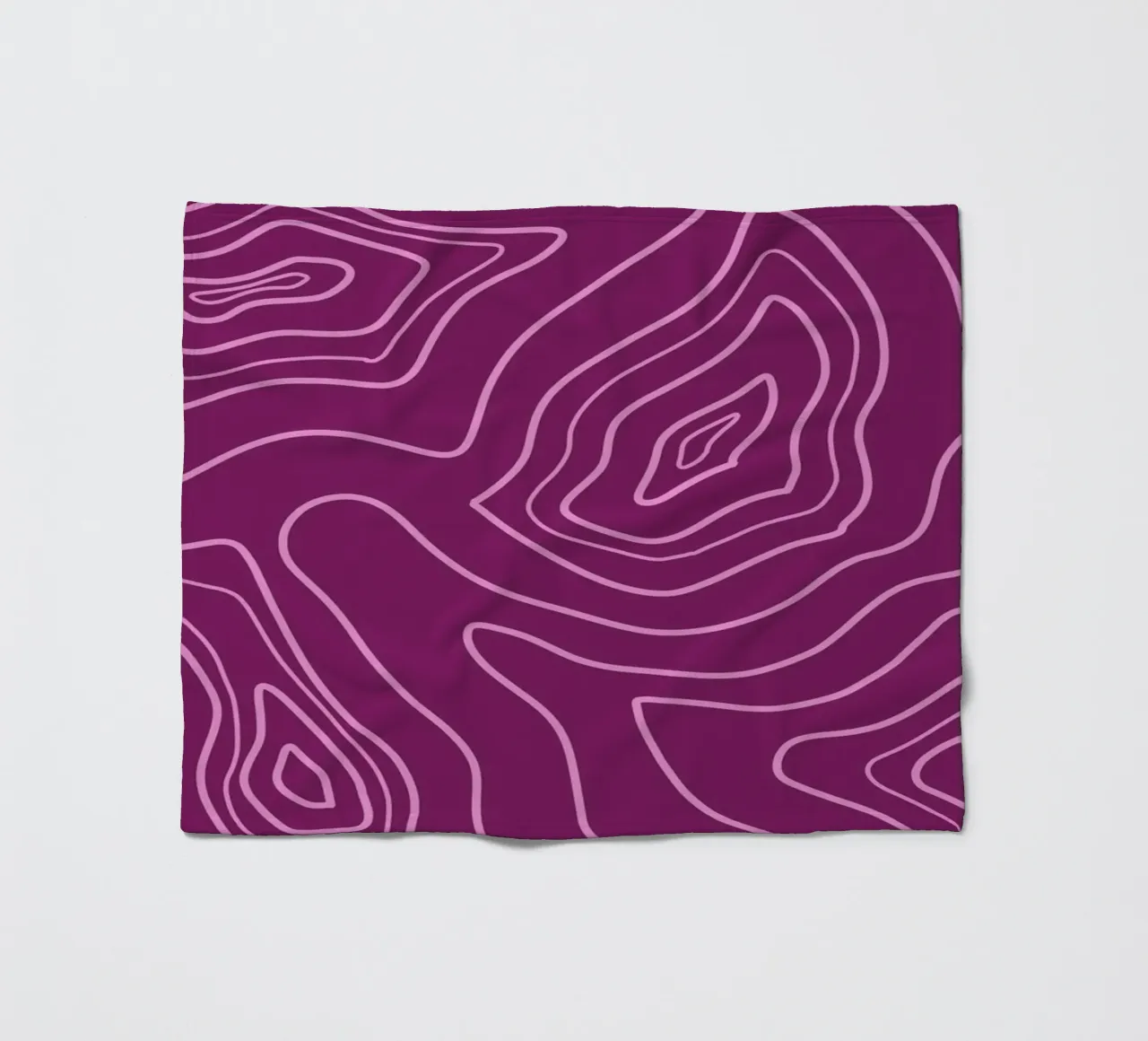 Minimalist Harmony Lines fleece blanket by MODERN NUANCE