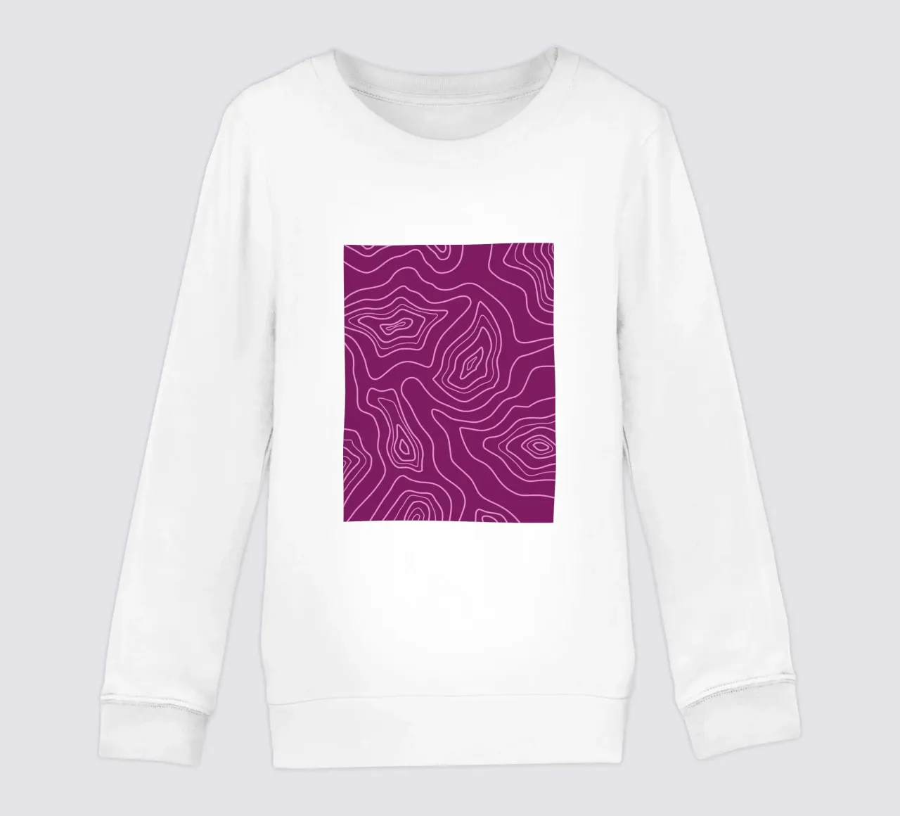 Linee di armonia minimalista felpa bambino da MODERN NUANCE