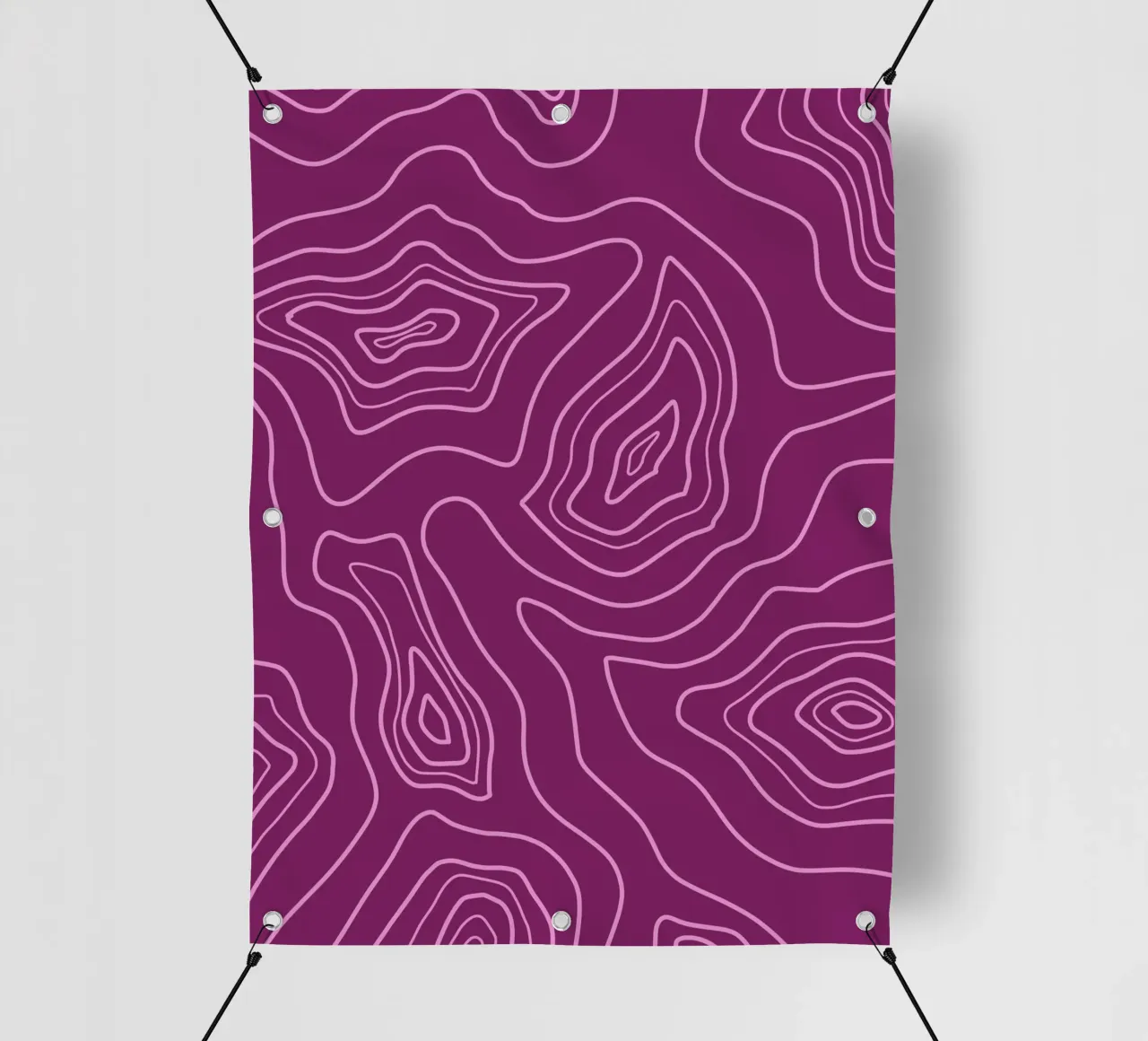 Linee di armonia minimalista telo in pvc da MODERN NUANCE