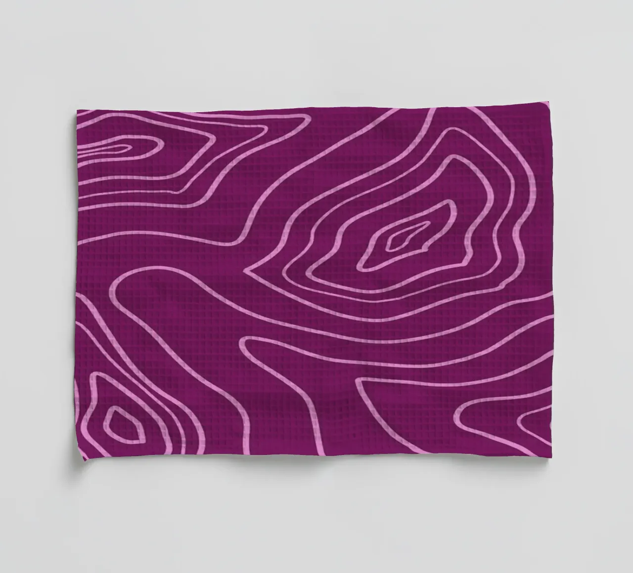 Minimalist Harmony Lines tea towel by MODERN NUANCE