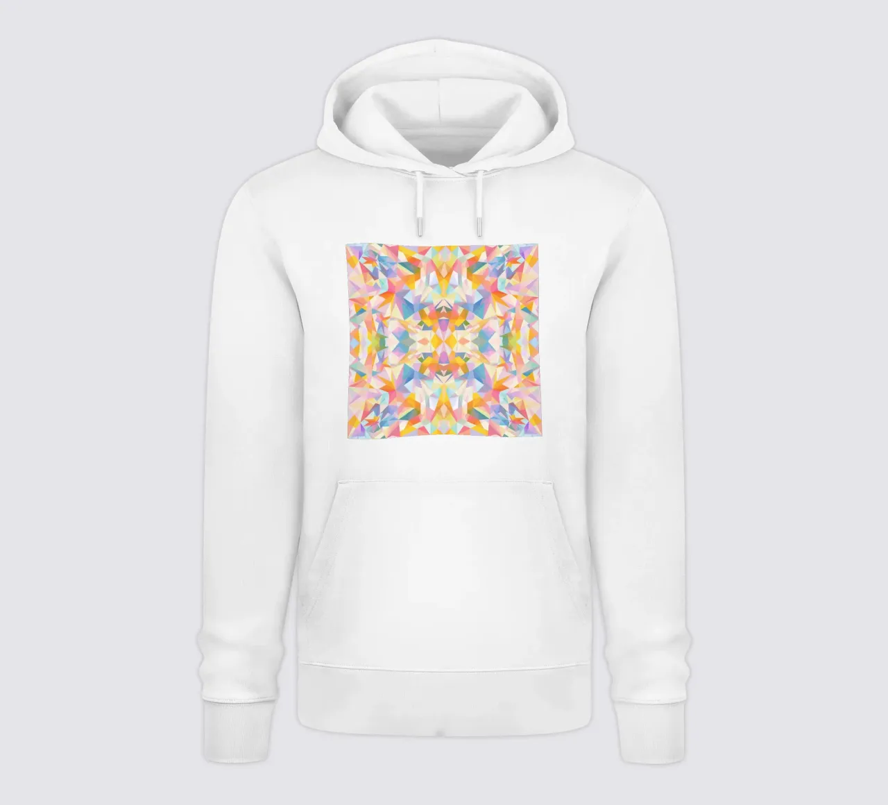 Beautiful Way - Abstract Geometric Pattern felpa con cappuccio da Abstract 888