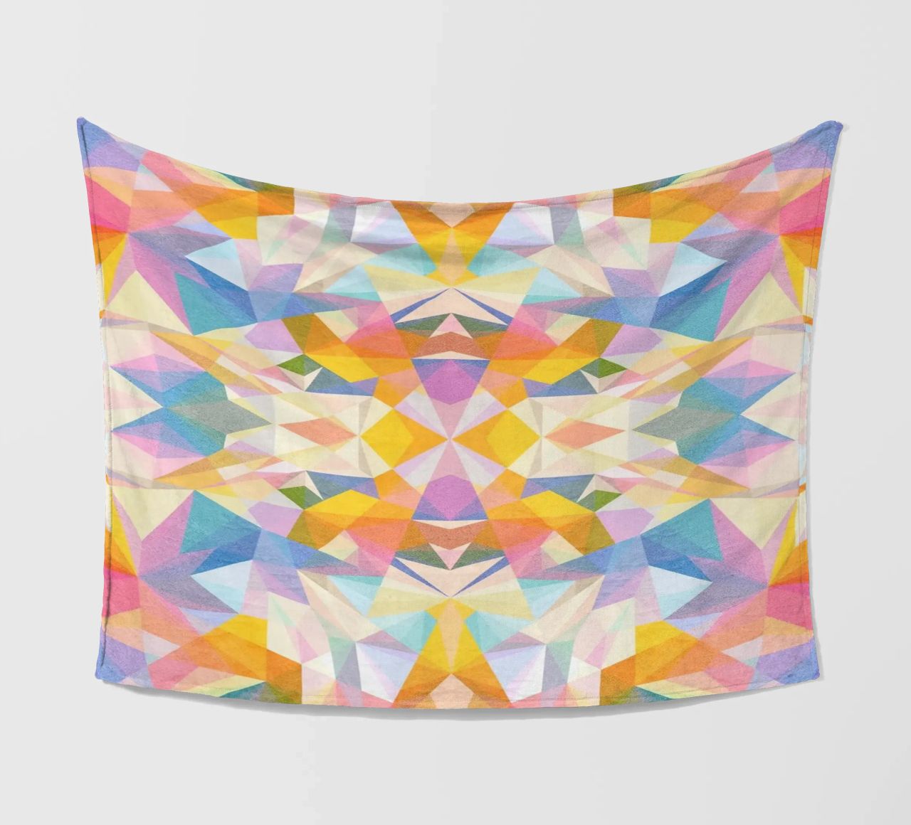 Beautiful Way - Abstract Geometric Pattern coperta in pile da lovely lines