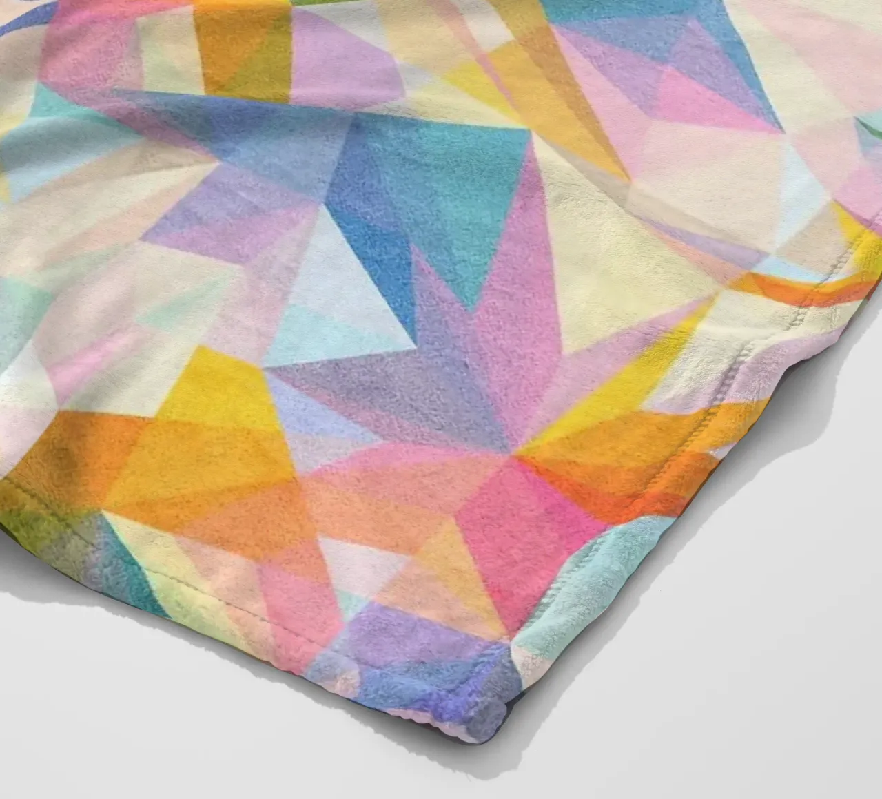 Beautiful Way - Abstract Geometric Pattern coperta in pile da Abstract 888
