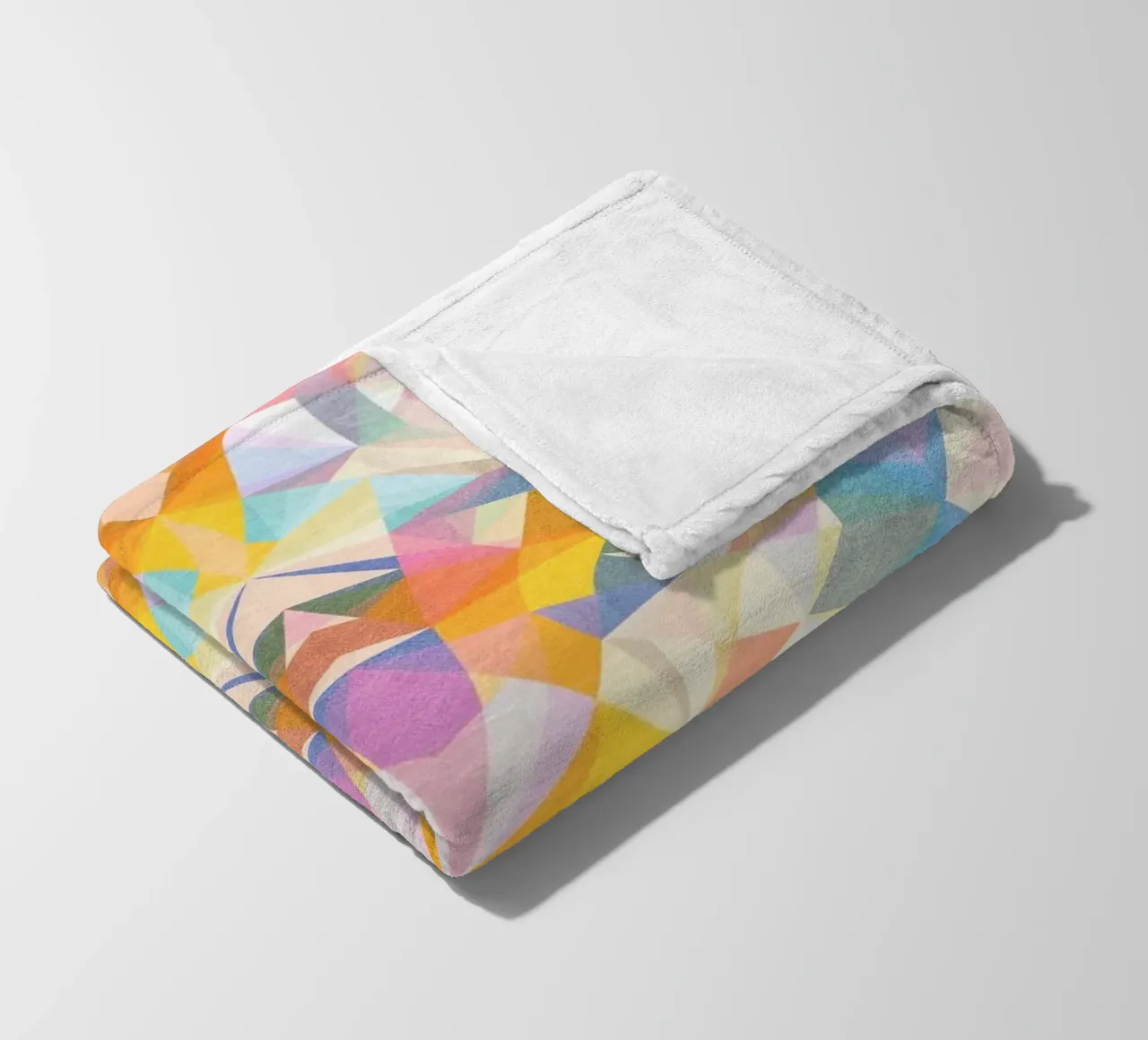 Beautiful Way - Abstract Geometric Pattern coperta in pile da Abstract 888