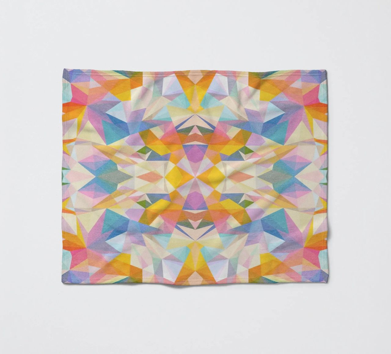 Beautiful Way - Abstract Geometric Pattern coperta in pile da lovely lines