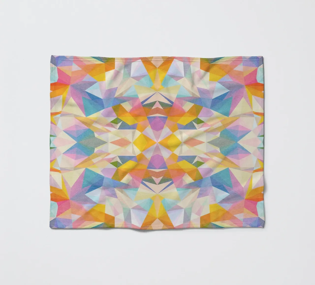 Beautiful Way - Abstract Geometric Pattern Fleecedecke von lovely lines