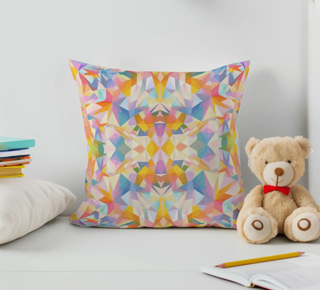 Beautiful Way - Abstract Geometric Pattern Kissen von Abstract 888