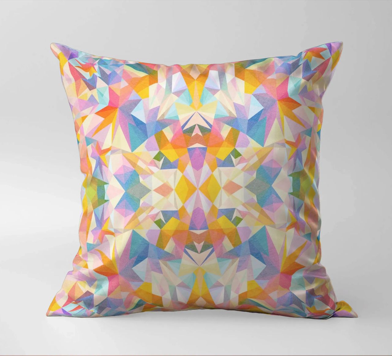 Beautiful Way - Abstract Geometric Pattern cuscino da lovely lines