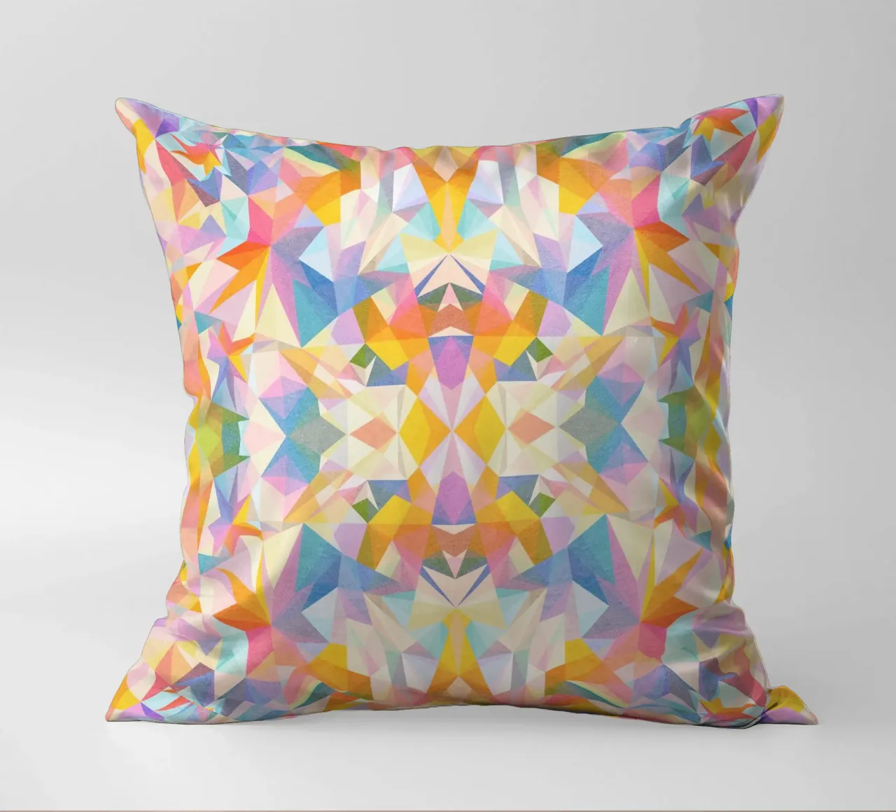 Beautiful Way - Abstract Geometric Pattern coussin de lovely lines