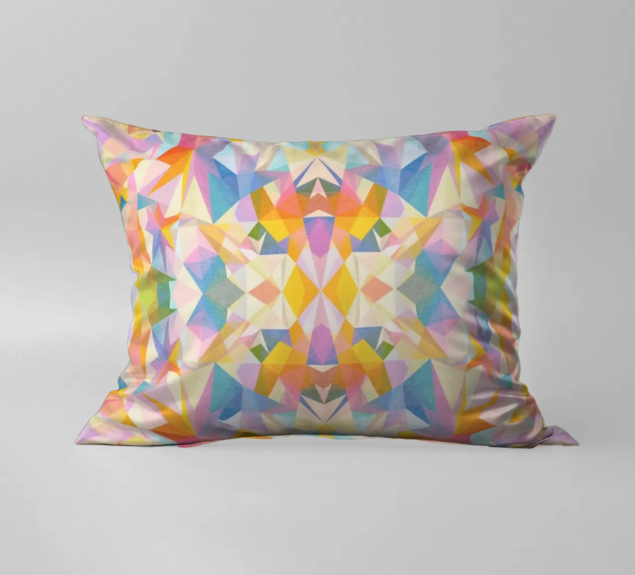 Beautiful Way - Abstract Geometric Pattern coussin de lovely lines
