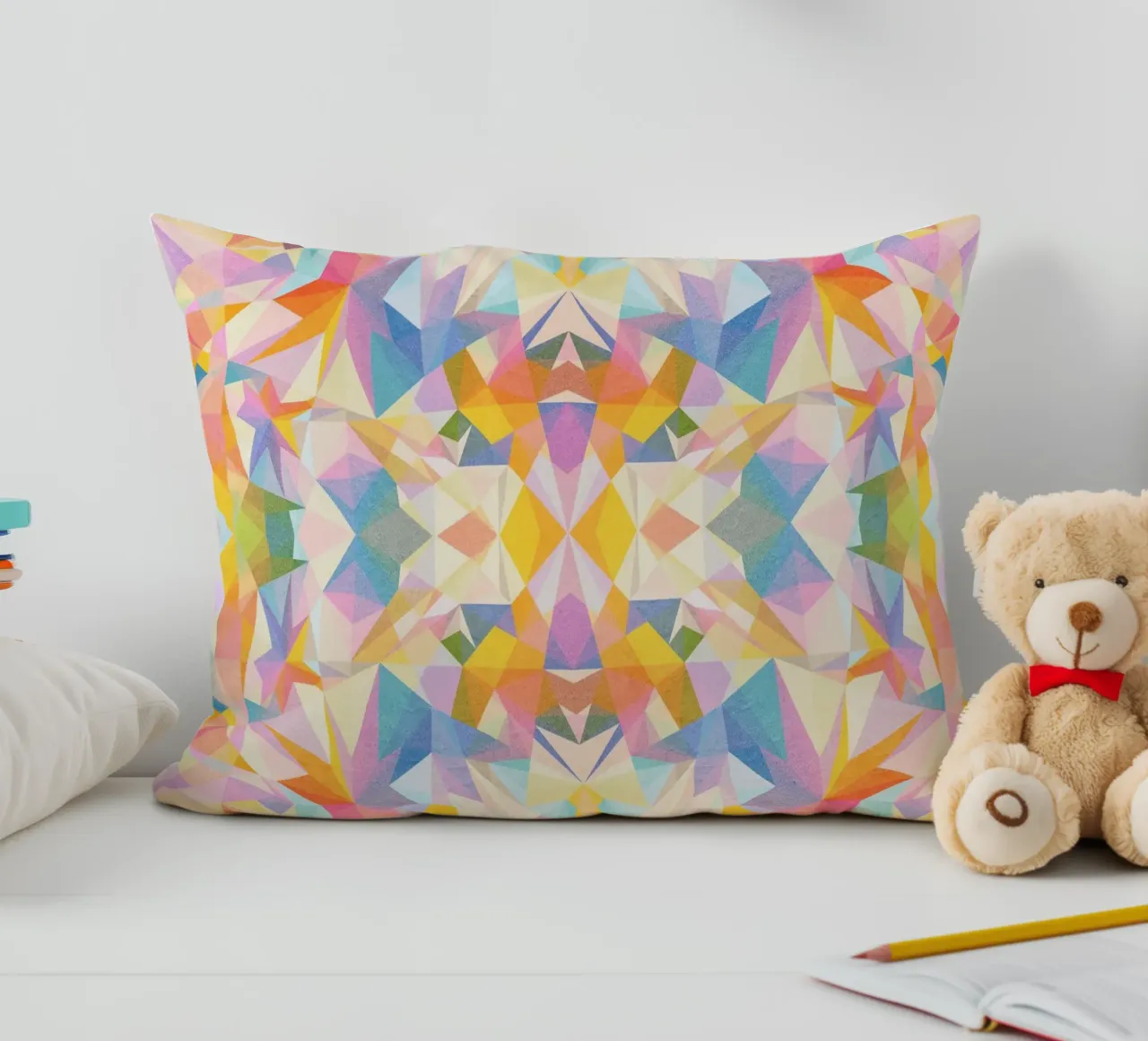 Beautiful Way - Abstract Geometric Pattern Kissen von Abstract 888