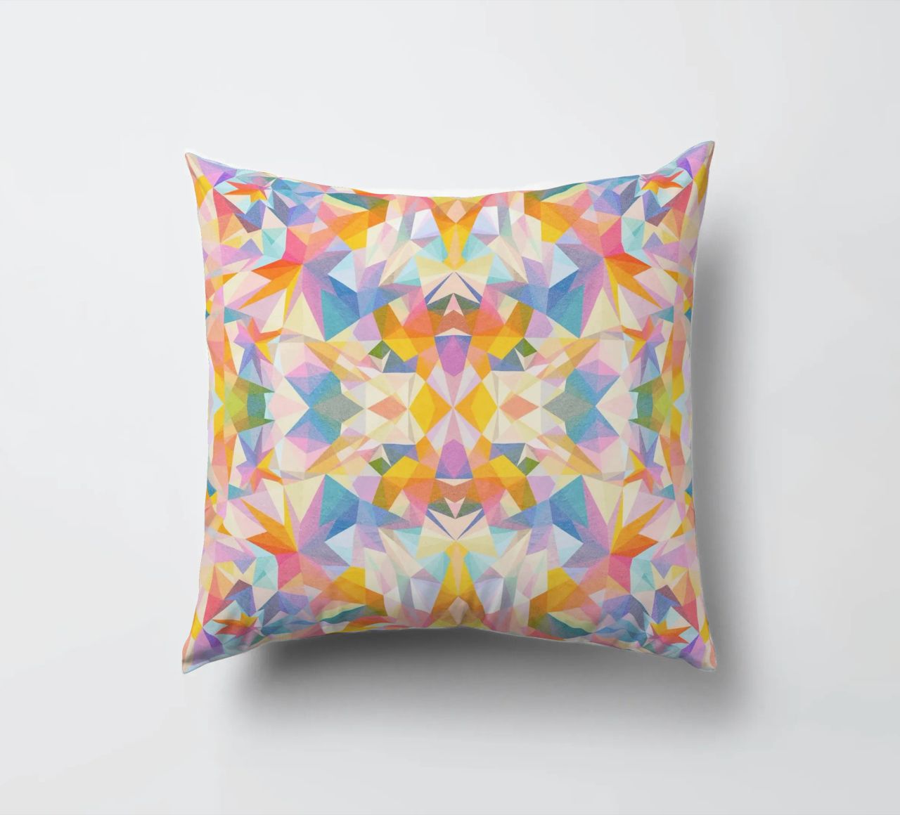 Beautiful Way - Abstract Geometric Pattern cuscino da lovely lines