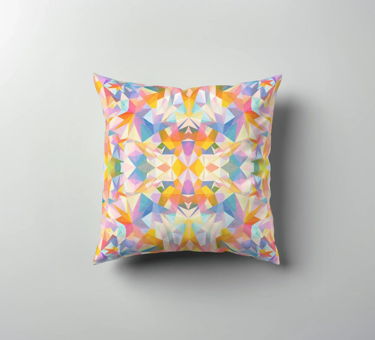 Beautiful Way - Abstract Geometric Pattern cuscino da lovely lines