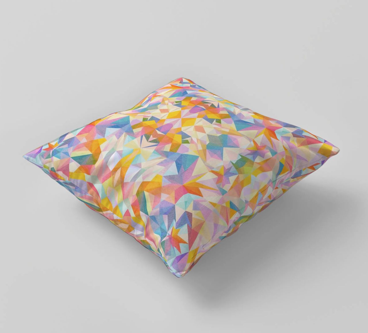 Beautiful Way - Abstract Geometric Pattern cuscino da lovely lines