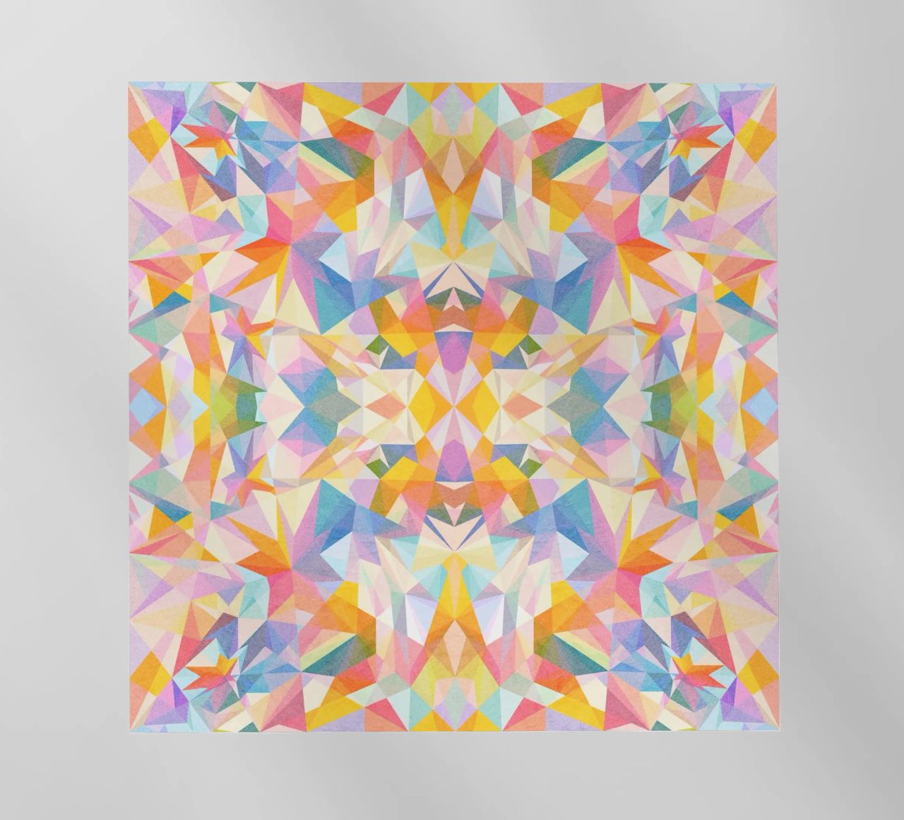Beautiful Way - Abstract Geometric Pattern pellicola backlit da lovely lines