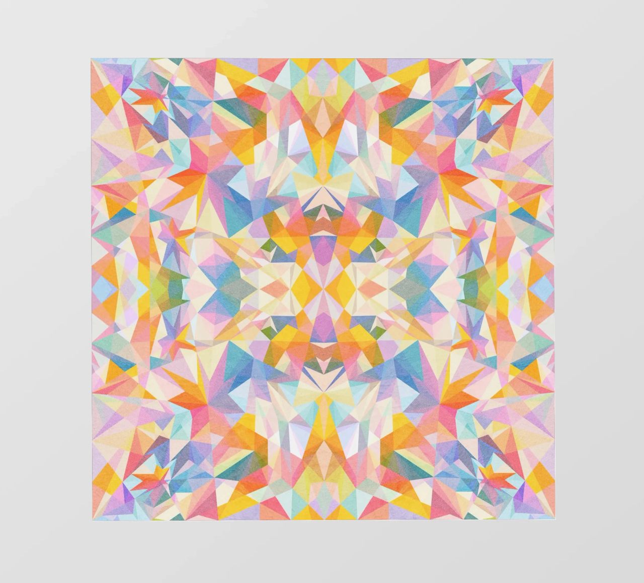 Beautiful Way - Abstract Geometric Pattern pellicola backlit da lovely lines