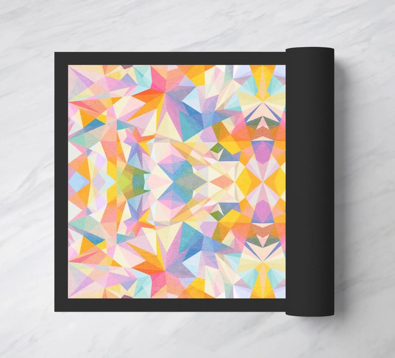 Beautiful Way - Abstract Geometric Pattern zerbino da lovely lines