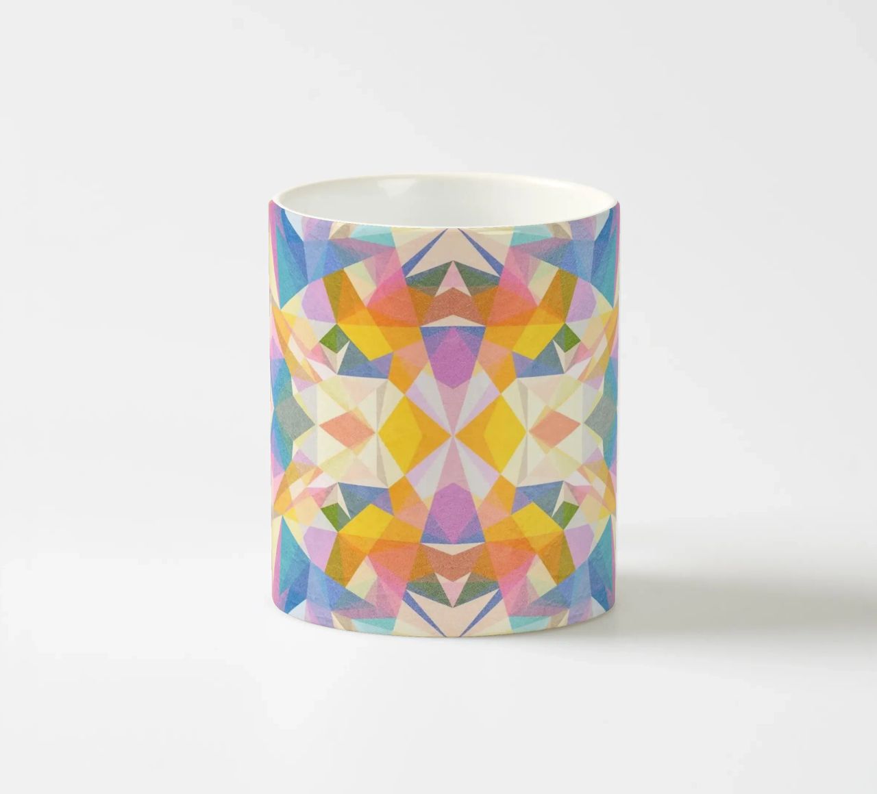 Beautiful Way - Abstract Geometric Pattern tazza in ceramica da lovely lines