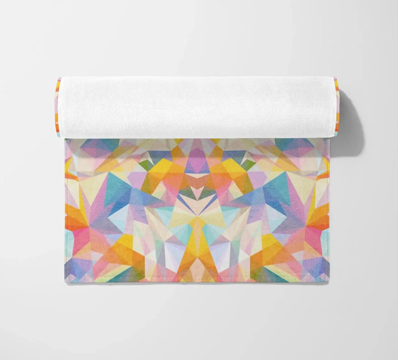 Beautiful Way - Abstract Geometric Pattern telo mare da Abstract 888
