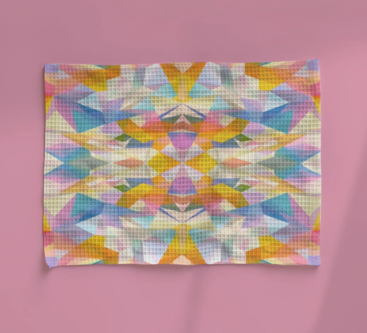 Beautiful Way - Abstract Geometric Pattern Geschirrtuch von lovely lines