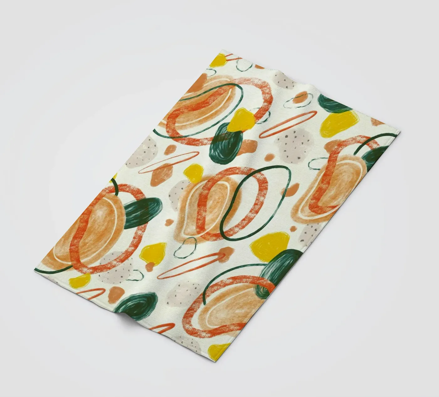 Spaghetti fleece blanket by Laura O'Connor