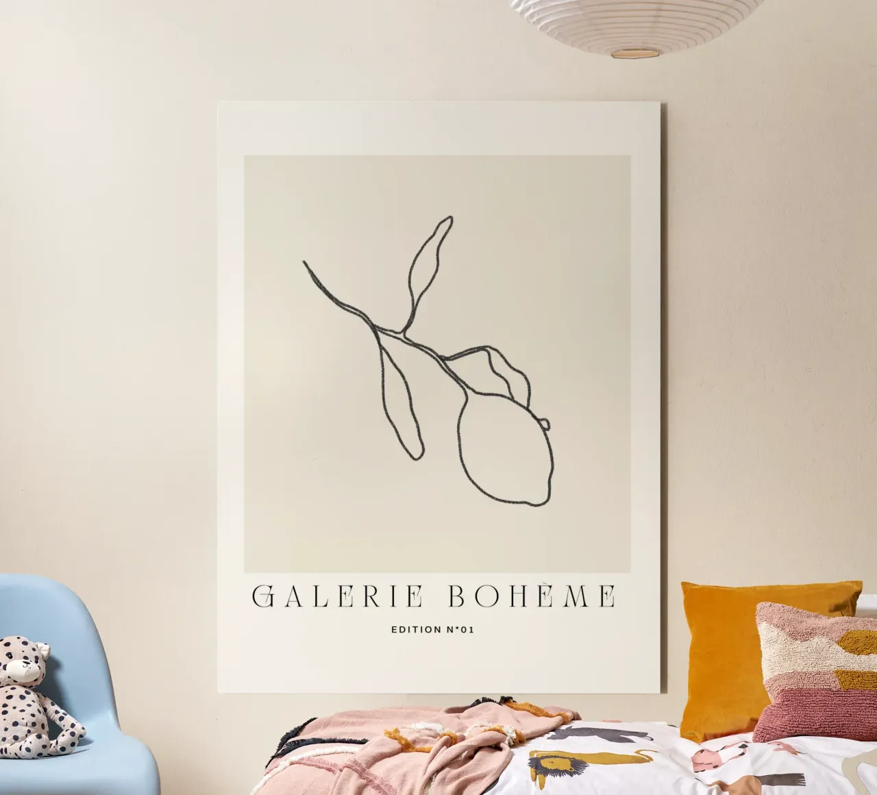 Art Bohemian No 02 alluminio dibond da treechild