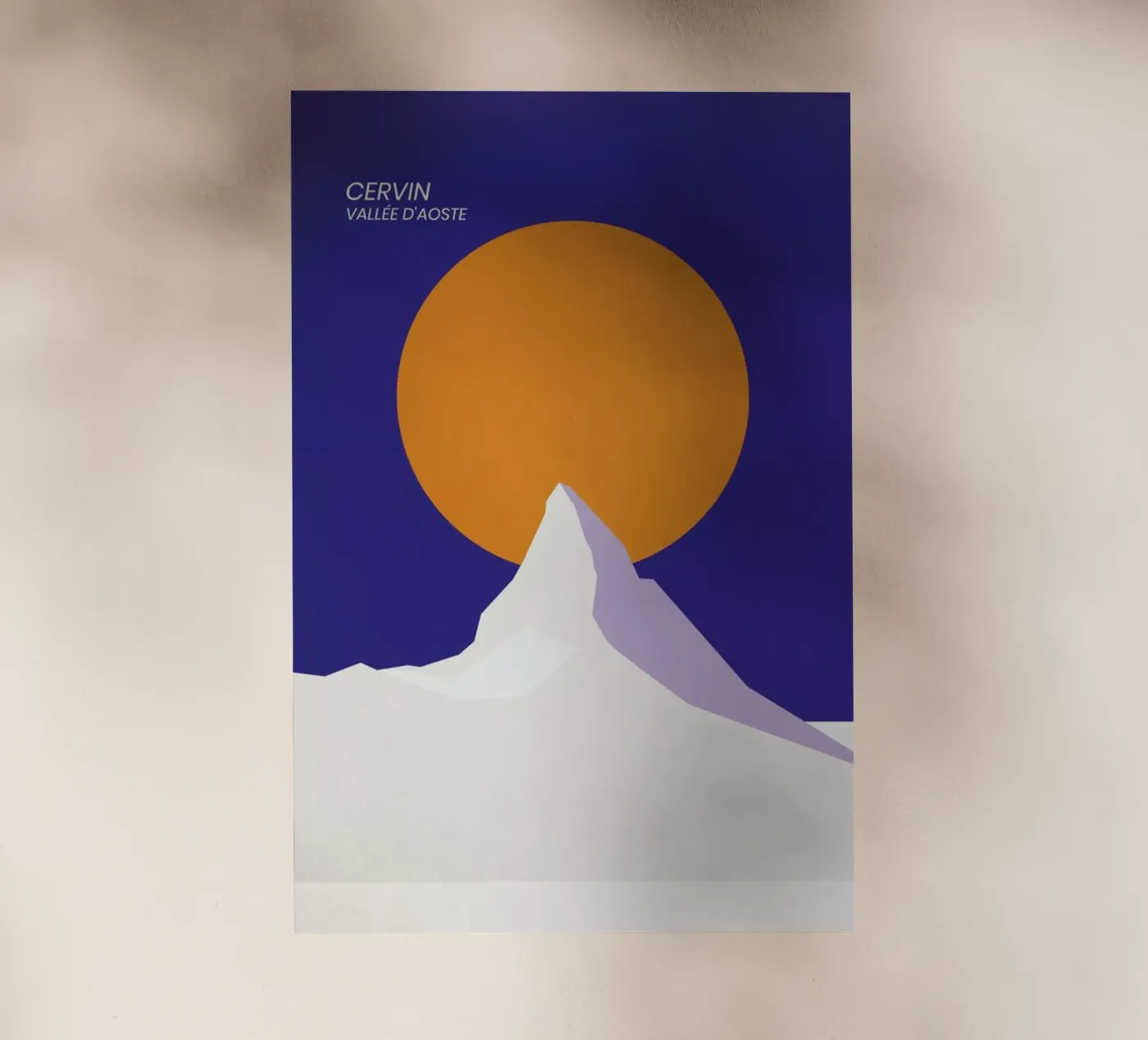 Cervin pellicola backlit da The Cartography Collection