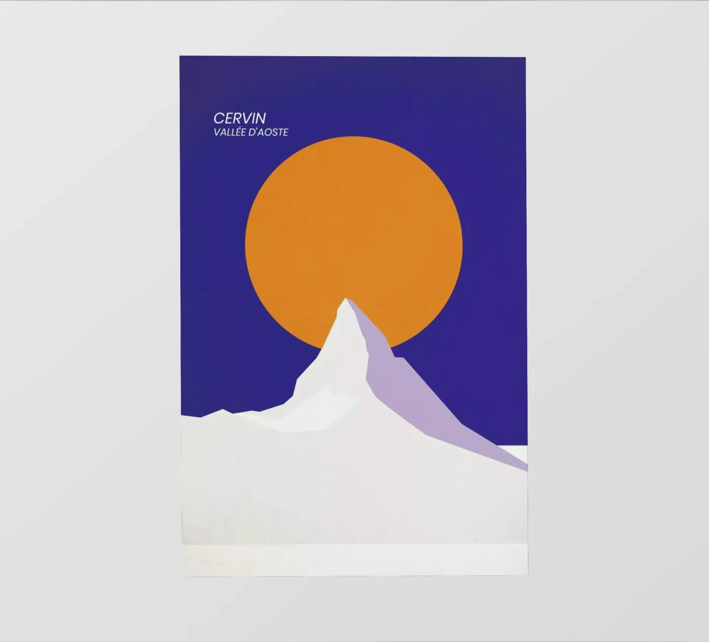Cervin pellicola backlit da The Cartography Collection