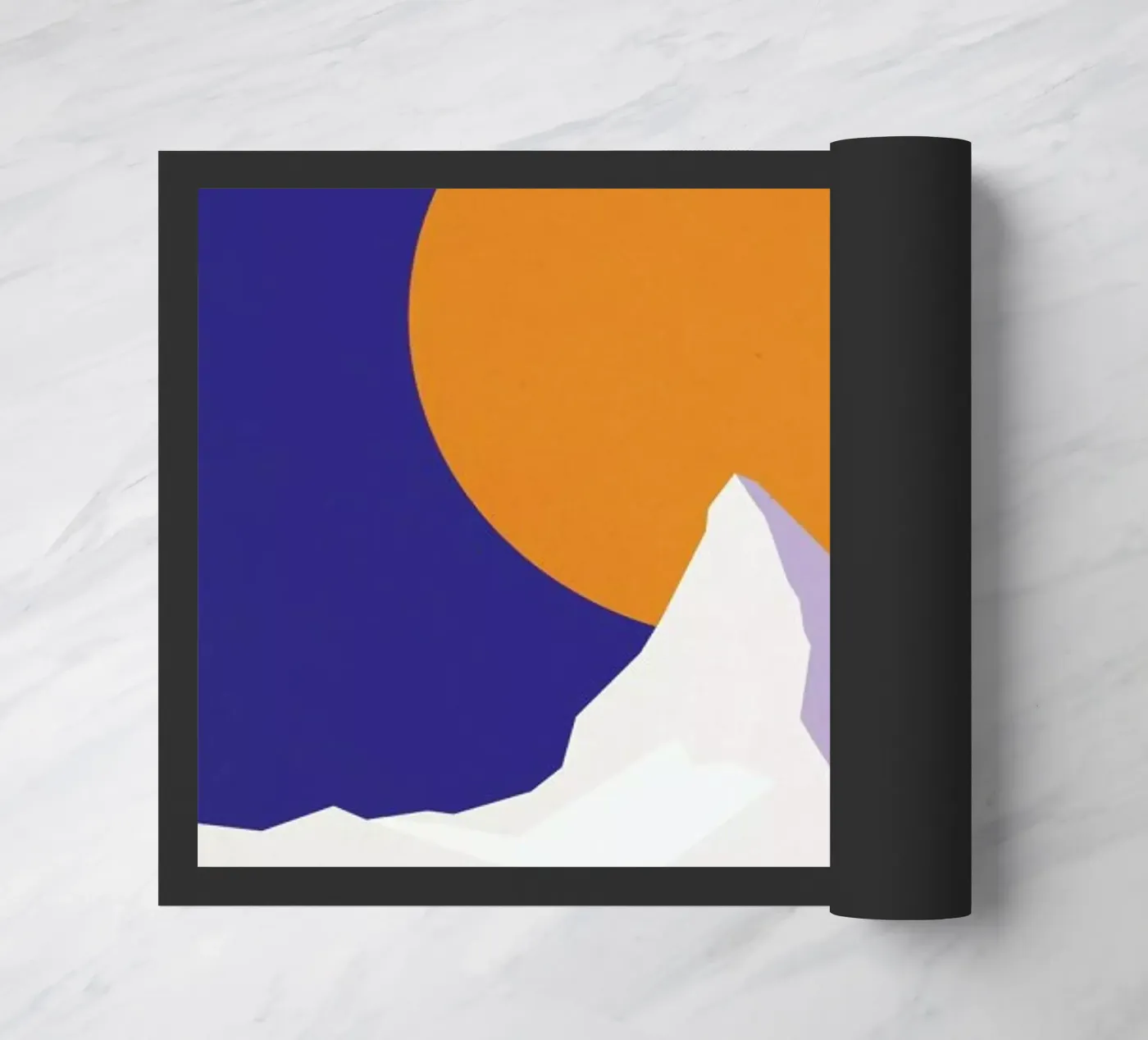 Cervin deurmat van The Cartography Collection