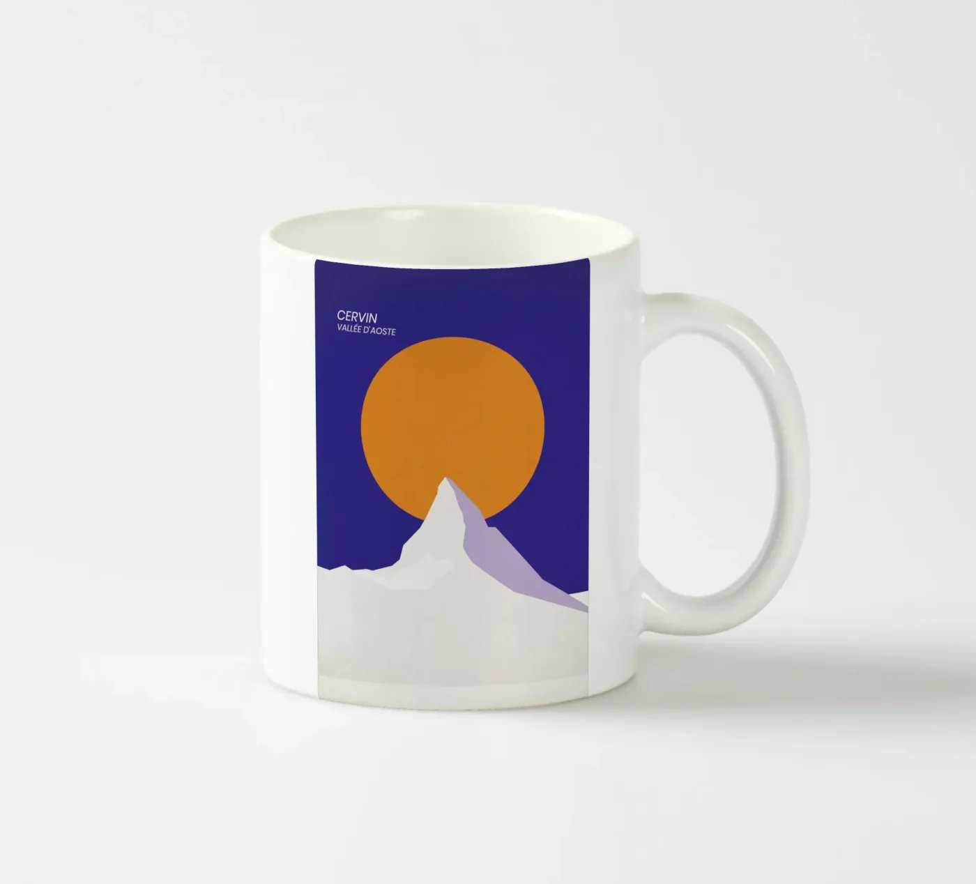 Cervin ceramic mug by The Cartography Collection