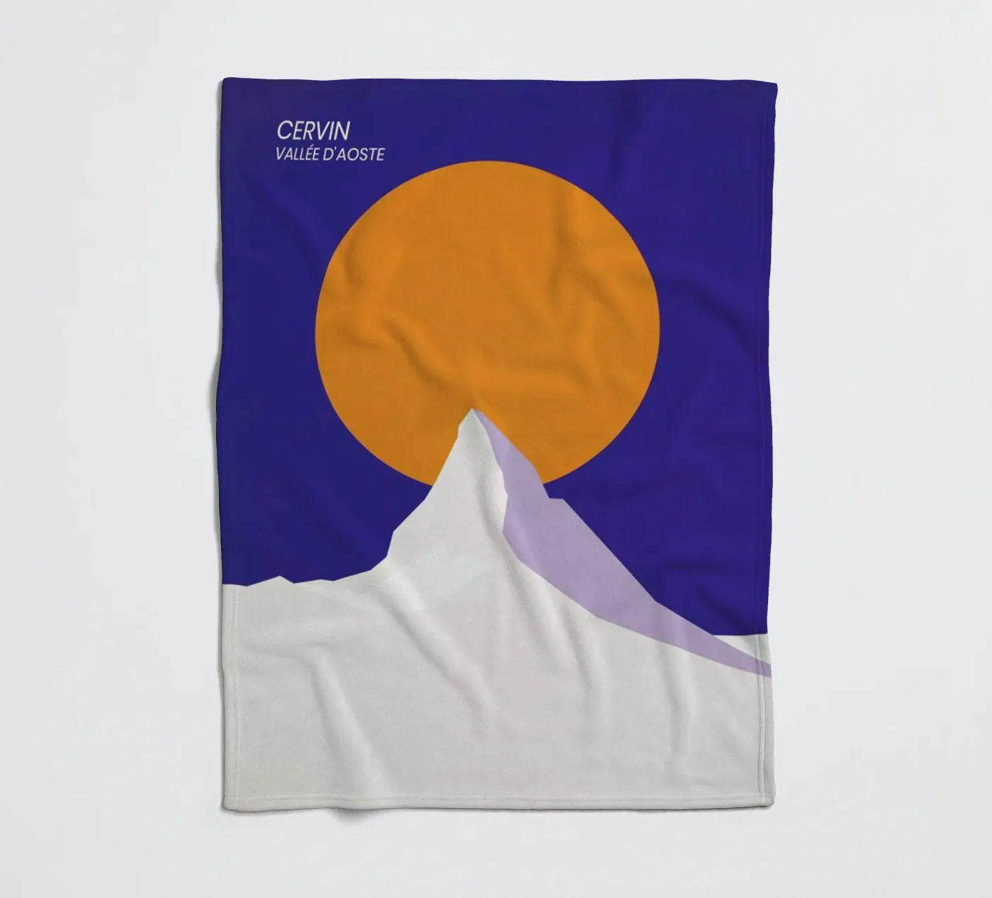 Cervin Fleecedecke von The Cartography Collection