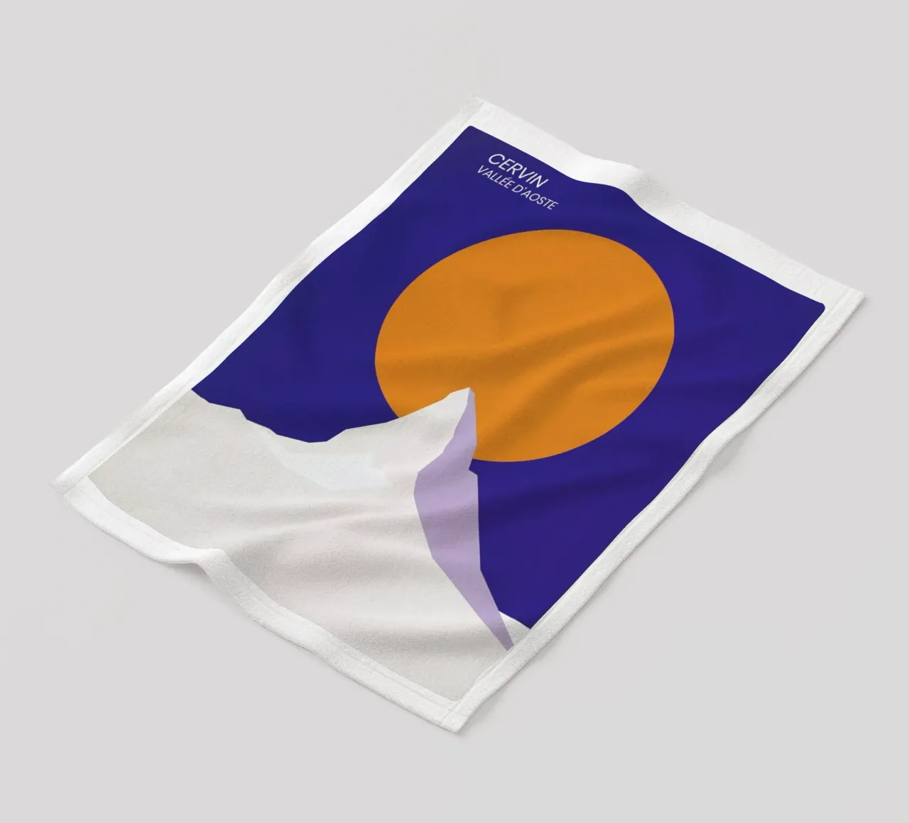 Cervin Fleecedecke von The Cartography Collection