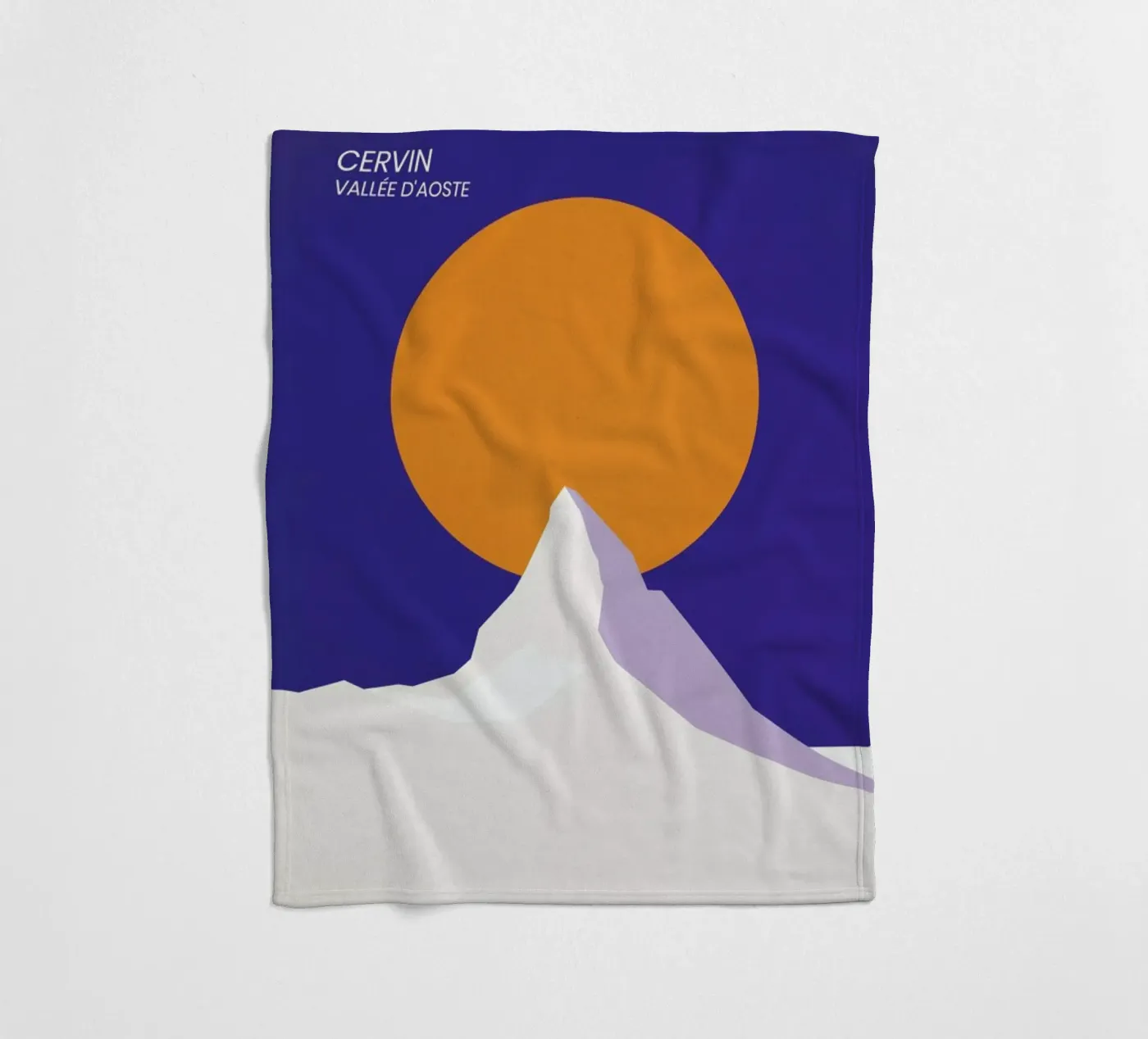 Cervin Fleecedecke von The Cartography Collection