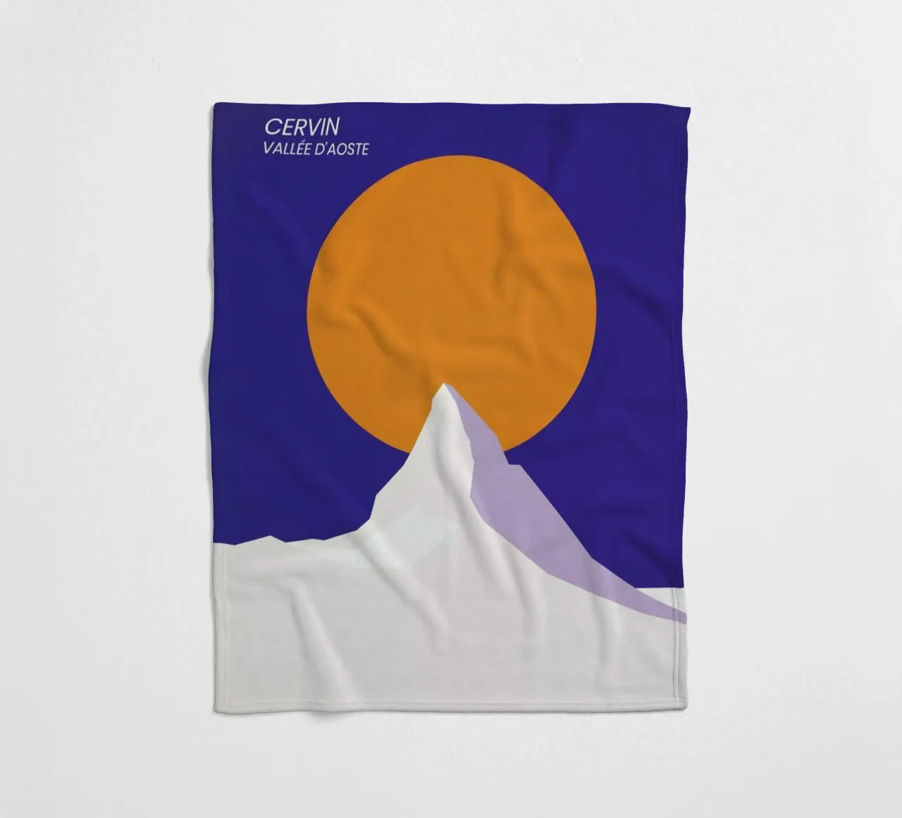 Cervin Fleecedecke von The Cartography Collection