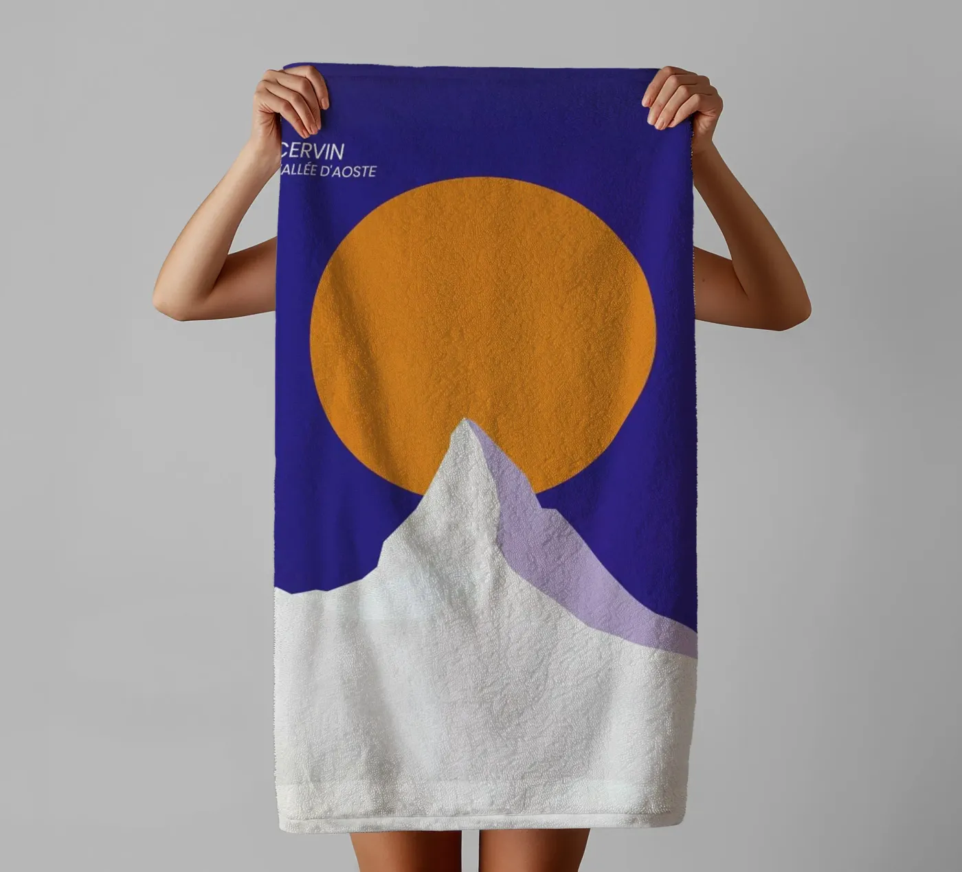 Cervin towel by The Cartography Collection