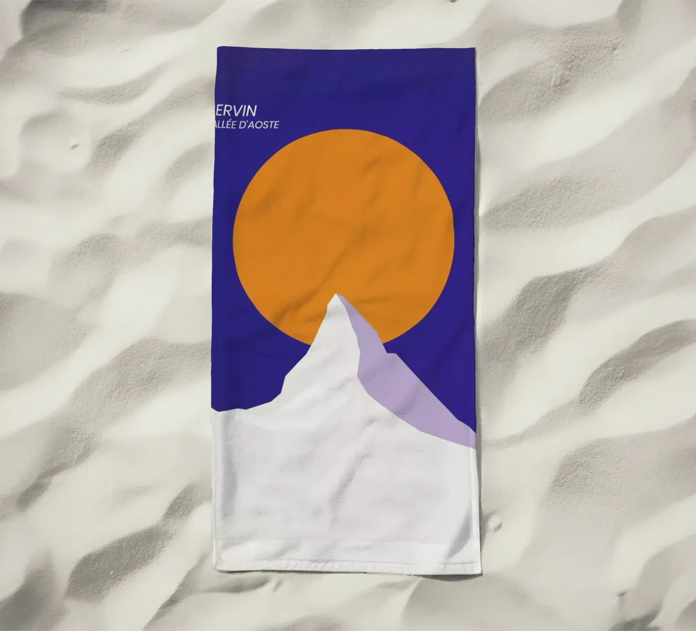 Cervin strandhanddoek van The Cartography Collection