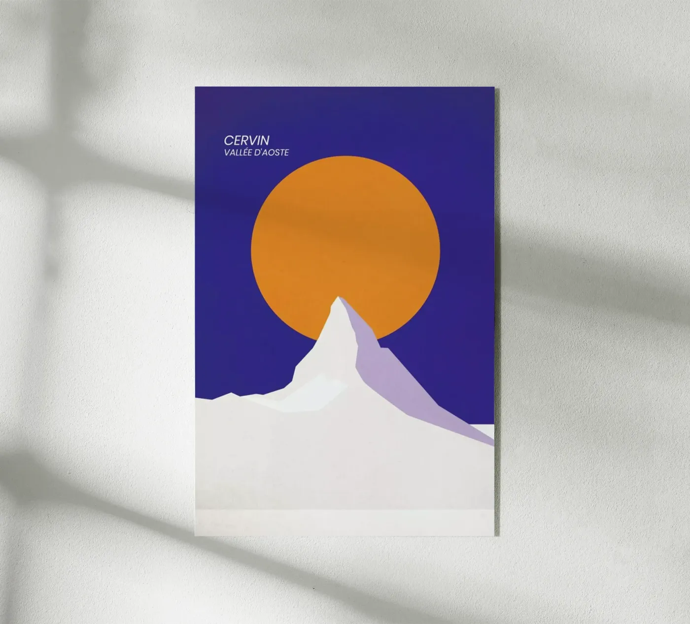 Cervin plexiglass da The Cartography Collection