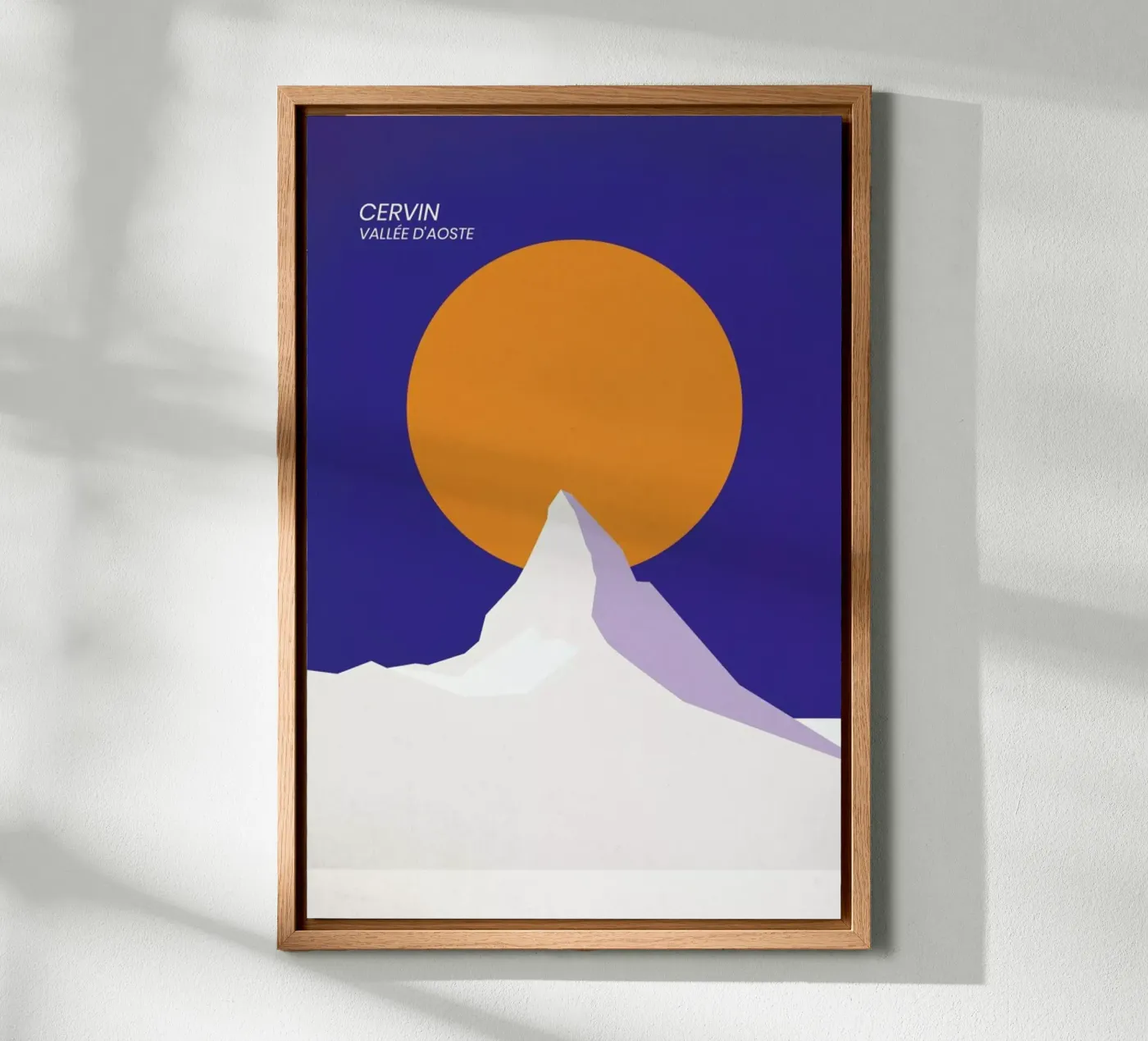 Cervin canvas by The Cartography Collection