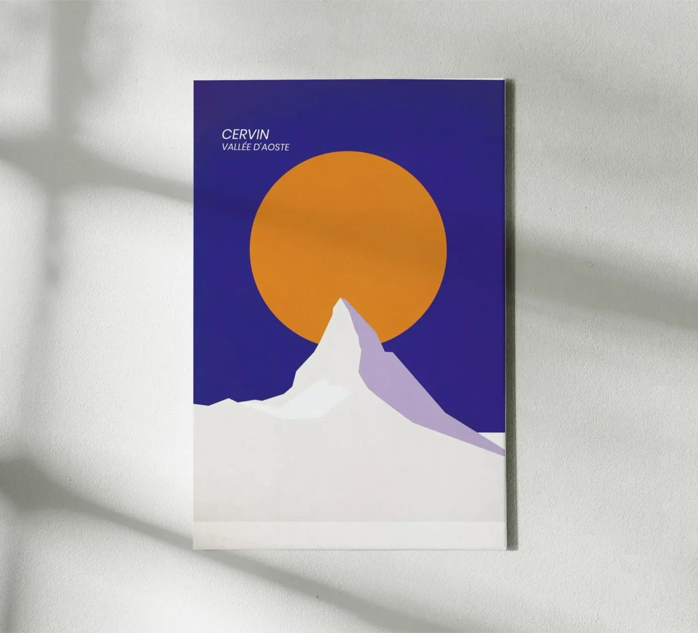 Cervin canvas by The Cartography Collection