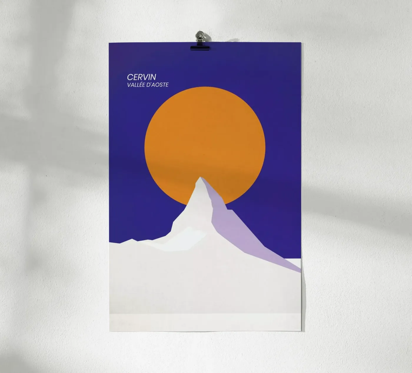Cervin poster by The Cartography Collection