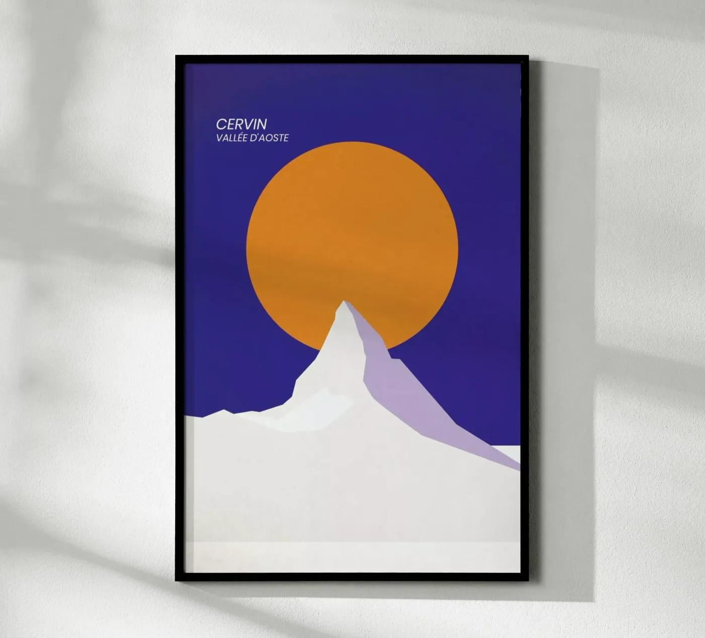 Cervin poster by The Cartography Collection