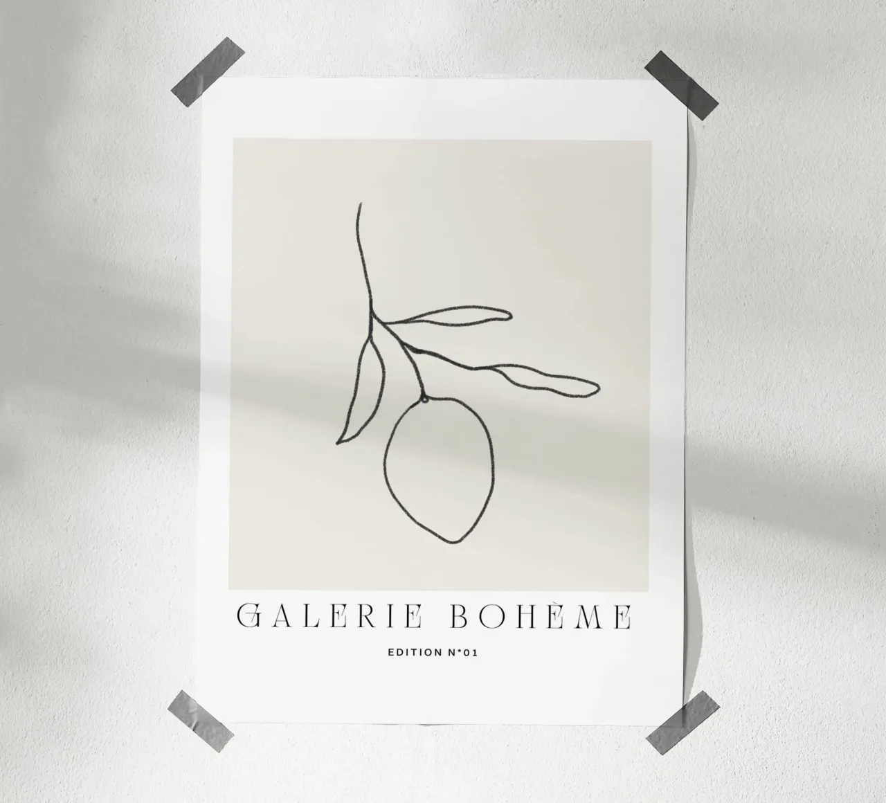 Art Bohemian No 05 carta hahnemühle da treechild