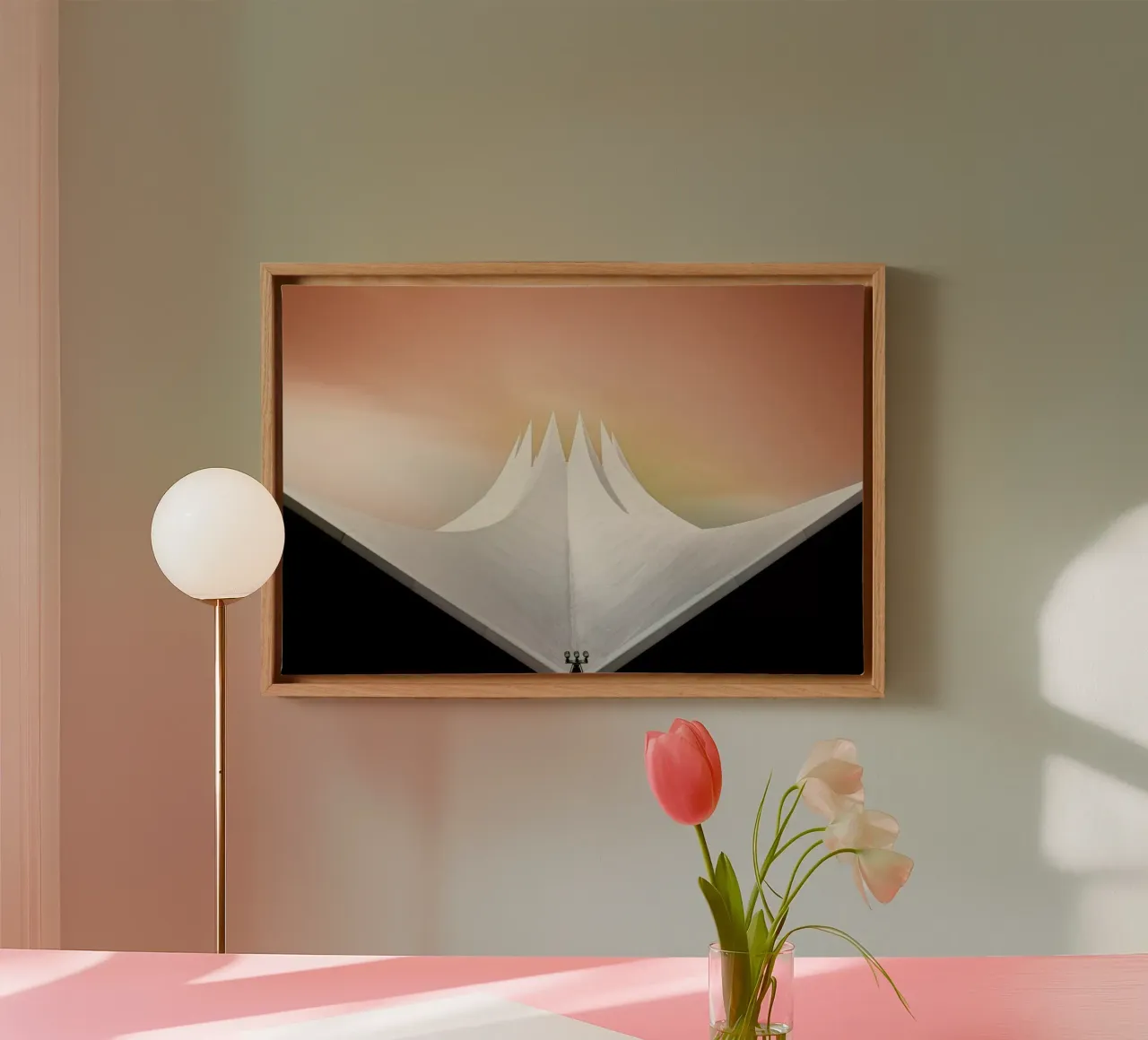 Ice Cream - Kay PK tela con Cornice a cassetta da Pictufy